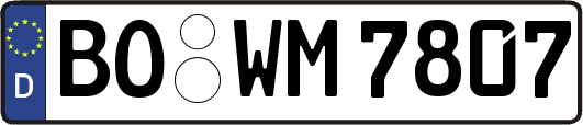 BO-WM7807