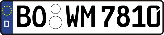 BO-WM7810