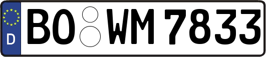 BO-WM7833
