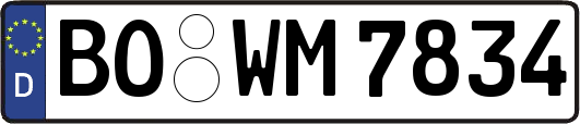 BO-WM7834