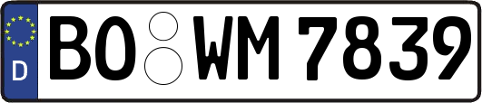 BO-WM7839