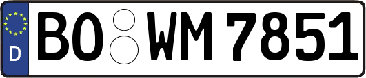 BO-WM7851