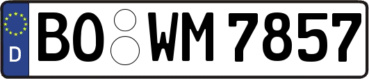BO-WM7857