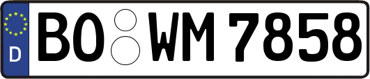 BO-WM7858