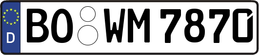 BO-WM7870