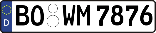 BO-WM7876