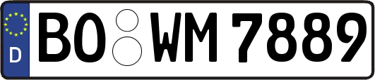 BO-WM7889