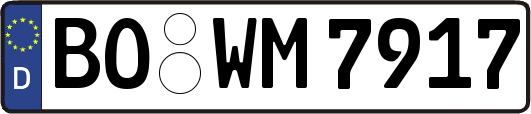 BO-WM7917