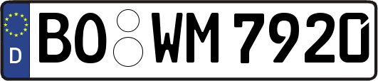 BO-WM7920