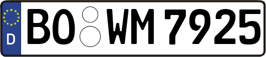 BO-WM7925