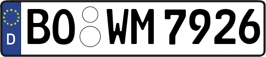 BO-WM7926