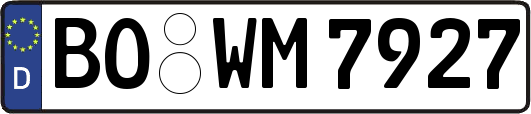 BO-WM7927