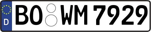 BO-WM7929