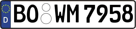 BO-WM7958