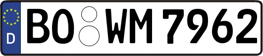 BO-WM7962