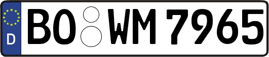 BO-WM7965