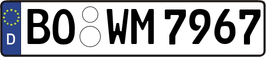 BO-WM7967