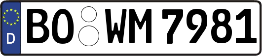 BO-WM7981