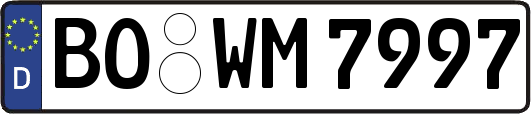 BO-WM7997