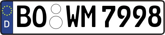 BO-WM7998