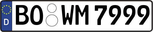 BO-WM7999