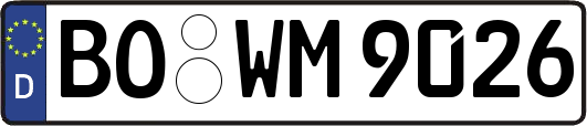 BO-WM9026
