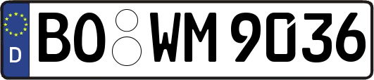 BO-WM9036