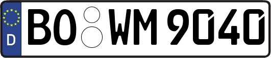 BO-WM9040