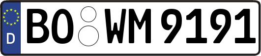 BO-WM9191