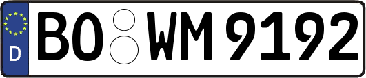 BO-WM9192