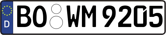 BO-WM9205