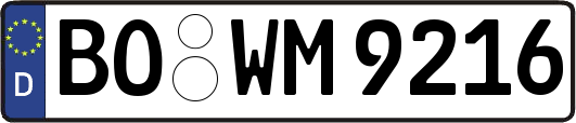 BO-WM9216