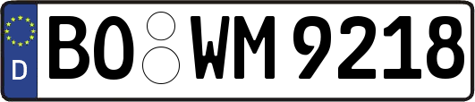 BO-WM9218