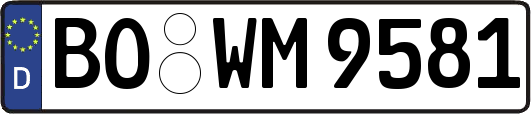 BO-WM9581