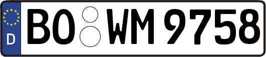 BO-WM9758
