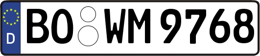 BO-WM9768