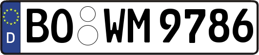 BO-WM9786