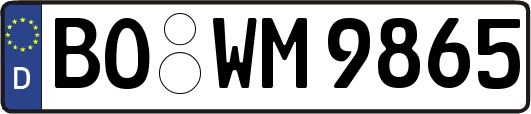 BO-WM9865