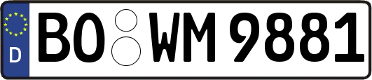 BO-WM9881