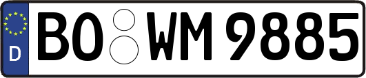 BO-WM9885