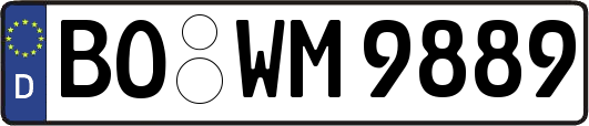 BO-WM9889