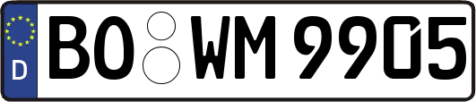 BO-WM9905