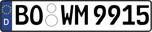 BO-WM9915