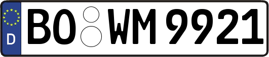 BO-WM9921