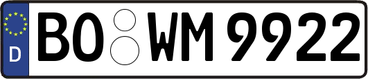 BO-WM9922
