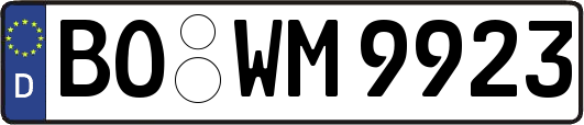 BO-WM9923