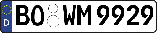 BO-WM9929