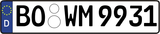 BO-WM9931