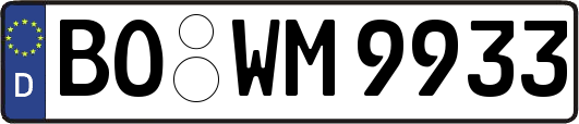 BO-WM9933