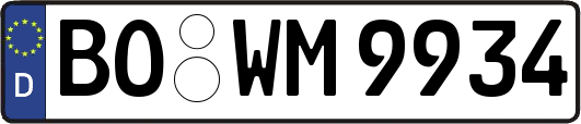 BO-WM9934